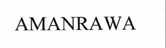 Trademark AMANRAWA