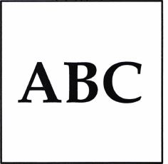 Trademark "ABC"