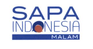 Trademark SAPA INDONESIA MALAM + LOGO