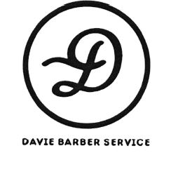 Trademark DAVIE BARBER SERVICE + LOGO