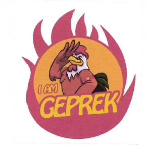 Trademark I AM GEPREK + LUKISAN