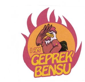 Trademark I AM GEPREK BENSU + LOGO