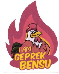 Trademark I AM GEPREK BENSU + LOGO