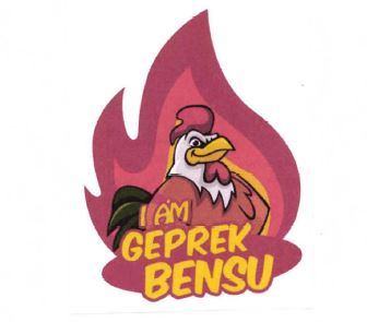 Trademark I AM GEPREK BENSU + LOGO