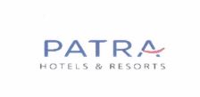 Trademark PATRA HOTELS & RESORTS + LOGO