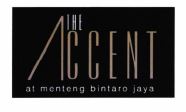 Trademark THE ACCENT at menteng bintaro jaya