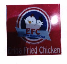 Trademark EFC ERINA FRIED CHICKEN + LOGO