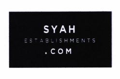 Trademark SYAHESTABLISHMENTS.COM+LUKISAN