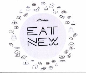 Trademark Always EAT NEW + LUKISAN