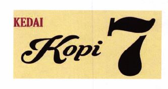 Trademark Kedai Kopi 7