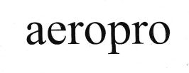 Trademark AEOROPRO