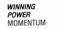 Trademark WINNING POWER MOMENTUM