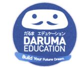 Trademark DARUMA EDUCATION + KARAKTER HURUF NON LATIN + LOGO