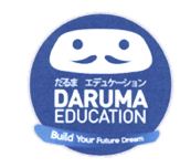 Trademark DARUMA EDUCATION + KARAKTER HURUF NON LATIN + LOGO