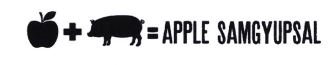 Trademark APPLE SAMGYUPSAL + LOGO