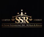 Trademark KANTOR ADVOKAT SS&R H.SONIE SUDARSONO,S.H., M.HUM & REKAN + LOGO