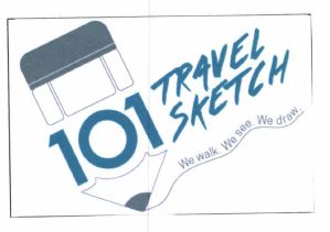 Trademark 101 TRAVEL SKETCH + LUKISAN