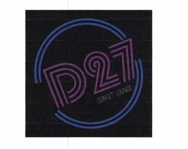 Trademark D27 SLTNSET LOUNGE + LOGO