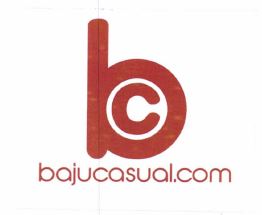 Trademark BC BAJUCASUAL.COM + LOGO