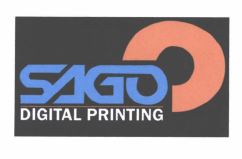 Trademark SAGO DIGITAL PRINTING + LOGO