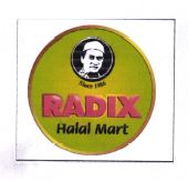 Trademark RADIX HALAL MART + LUKISAN