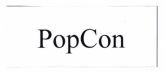 Trademark POPCON