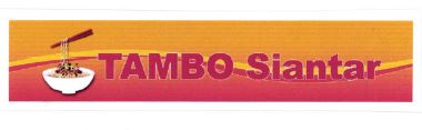 Trademark TAMBO SIANTAR + LOGO