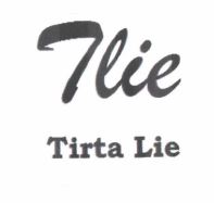 Trademark TLIE TIRTA LIE + LOGO