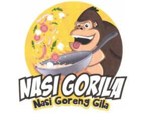 Trademark NASI GORILA NASI GORENG GILA + LUKISAN