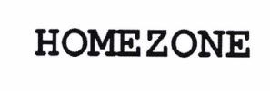 Trademark HOMEZONE + LOGO