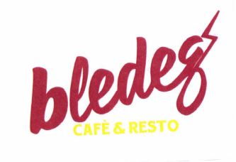 Trademark bledeg CAFE & RESTO + LOGO