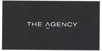 Trademark THE AGENCY + LOGO