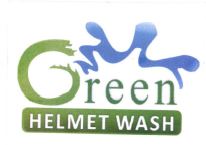 Trademark GREEN HELMET WASH + LOGO