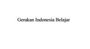 Trademark Gerakan Indonesia Belajar