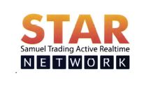 Trademark STAR SAMUELTRADING ACTIVE REALTIME NETWORK + LOGO