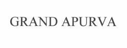 Trademark GRAND APURVA