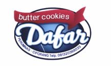Trademark DAFAR BUTTER COOKIES + LOGO