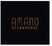 Trademark AMANO STEAK HOUSE + LOGO