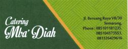 Trademark CATERING MBA' DIAH + LUKISAN