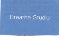 Trademark BREATHE STUDIO