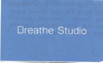 Trademark BREATHE STUDIO