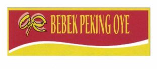 Trademark BEBEK PEKING OYE + LOGO