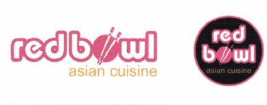 Trademark RED BOWL ASIAN CUISINE + LOGO