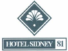 Trademark HOTEL SIDNEY 81 + LOGO