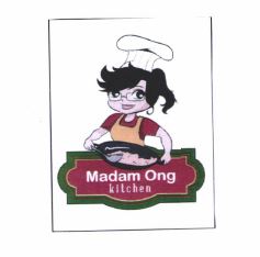 Trademark MADAM ONG KITCHEN + LOGO