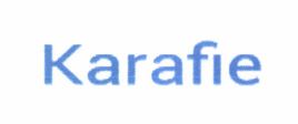 Trademark KARAFIE + LOGO