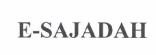 Trademark E-SAJADAH