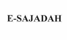 Trademark E-SAJADAH