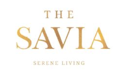 Trademark THE SAVIA SERENE LIVING + LUKISAN/LOGO