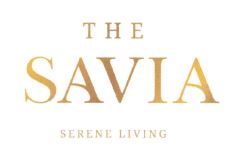 Trademark THE SAVIA SERENE LIVING + LUKISAN/LOGO